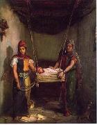 unknow artist, Arab or Arabic people and life. Orientalism oil paintings 592